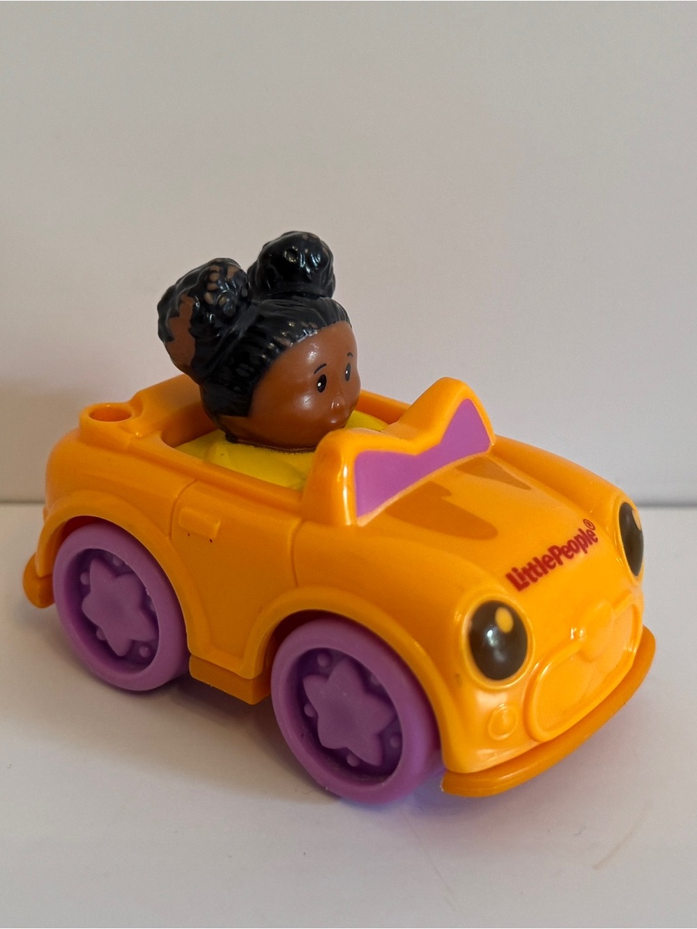 Fisher Price Little People HTF Tessa Kitty Car Wheelie